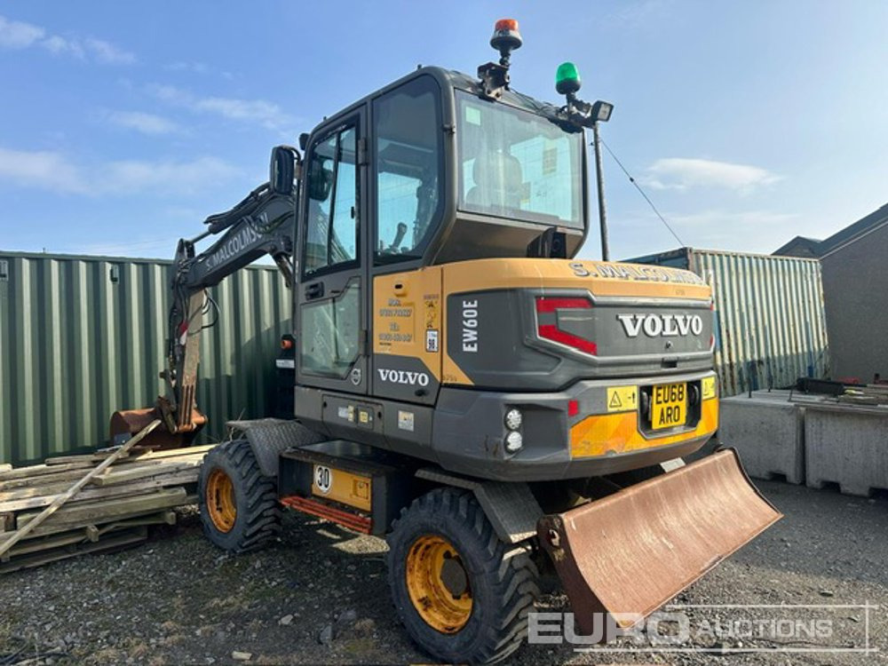 2017 Volvo EW60E - Excavadora de ruedas: foto 2 2017 Volvo EW60E - Excavadora de ruedas: foto 2