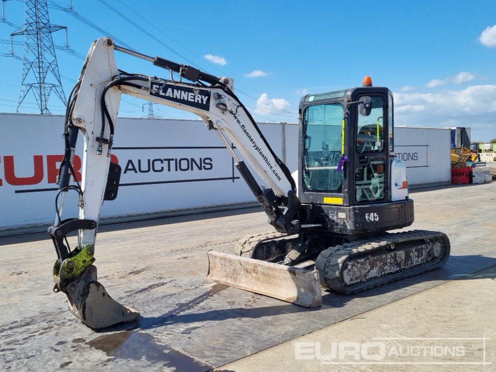 2018 Bobcat E45 - Miniexcavadora: foto 1 2018 Bobcat E45 - Miniexcavadora: foto 1