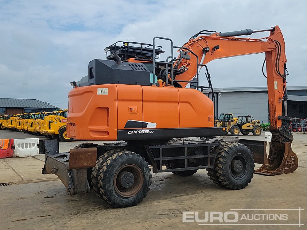 2018 Doosan DX165W-5 - Excavadora de ruedas: foto 5 2018 Doosan DX165W-5 - Excavadora de ruedas: foto 5