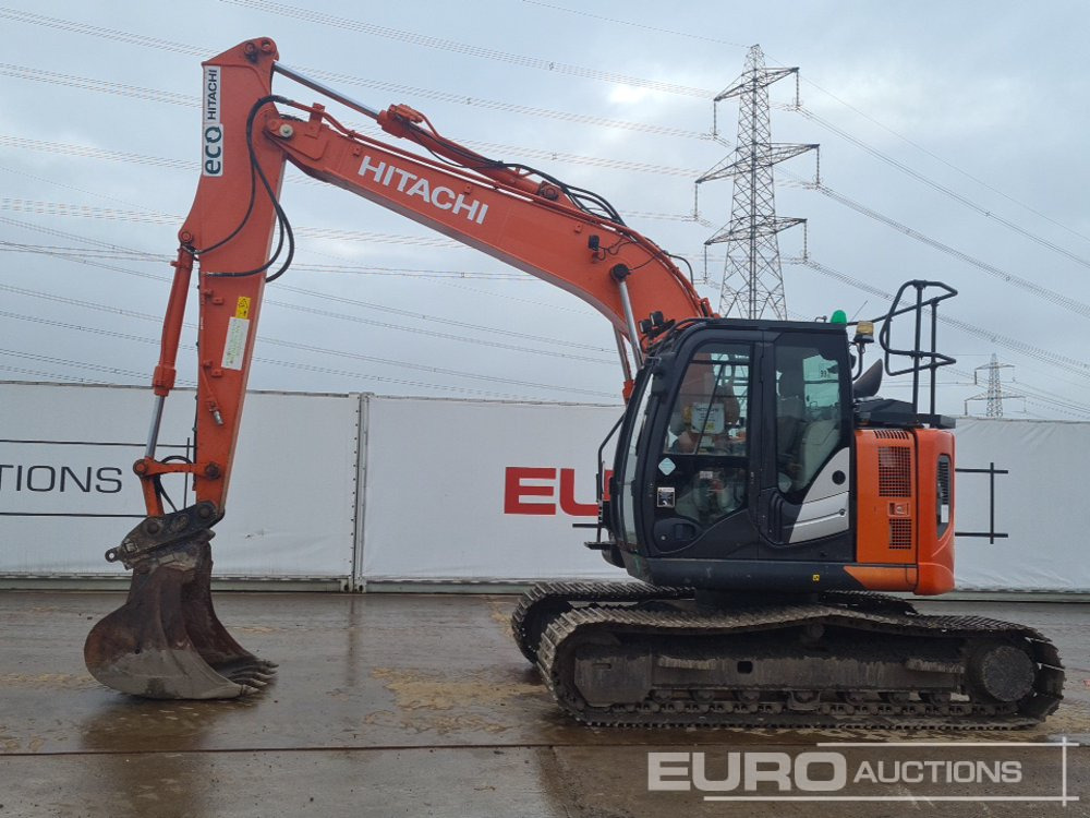 2018 Hitachi ZX135US-6 - Excavadora de cadenas: foto 2 2018 Hitachi ZX135US-6 - Excavadora de cadenas: foto 2