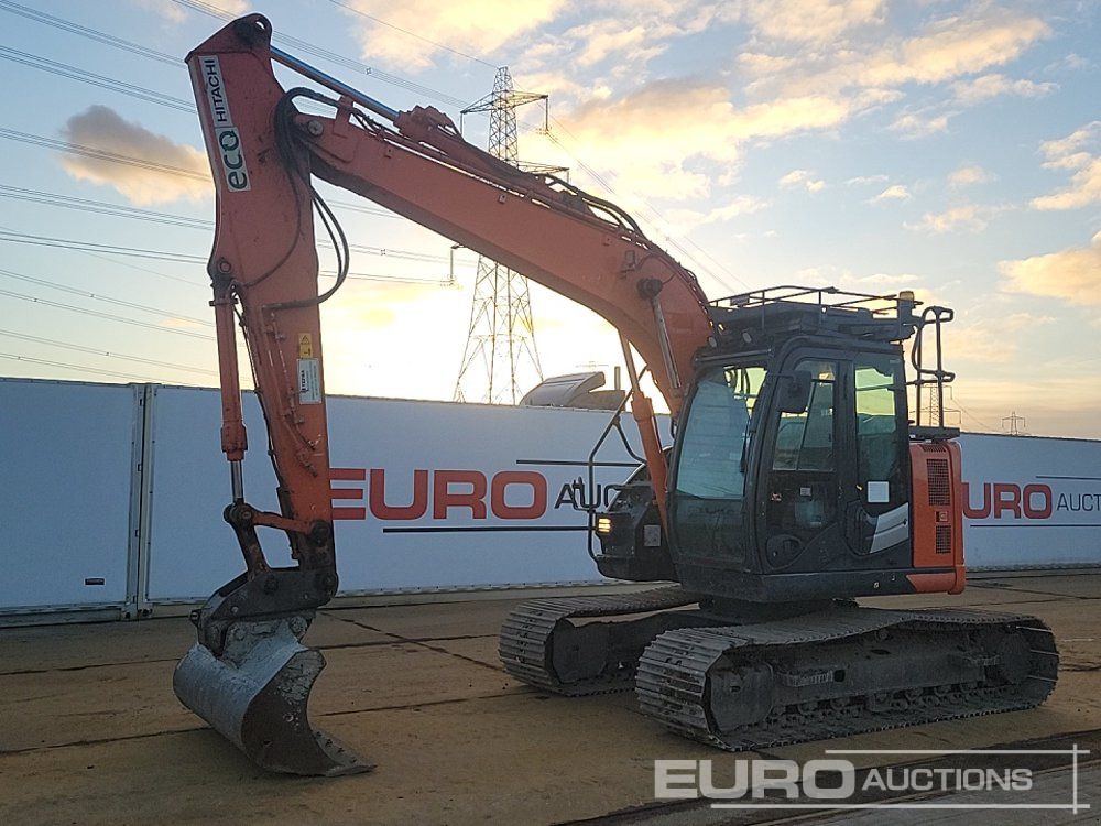 2018 Hitachi ZX135US-6 - Excavadora de cadenas: foto 1 2018 Hitachi ZX135US-6 - Excavadora de cadenas: foto 1