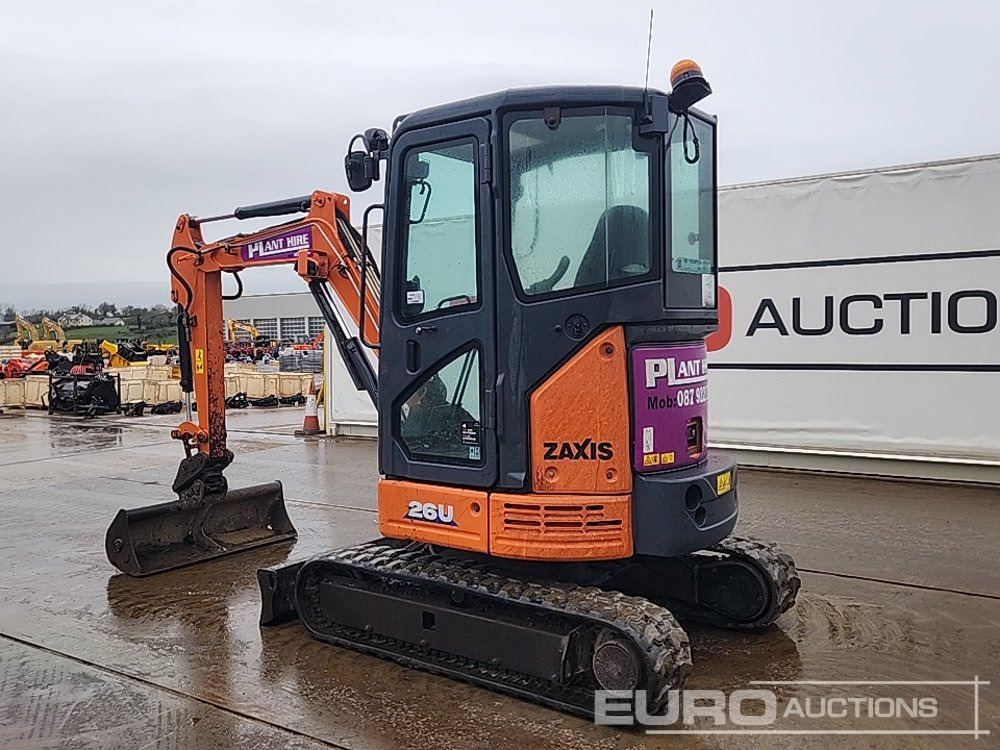 2018 Hitachi ZX26U-5A CR - Miniexcavadora: foto 3 2018 Hitachi ZX26U-5A CR - Miniexcavadora: foto 3