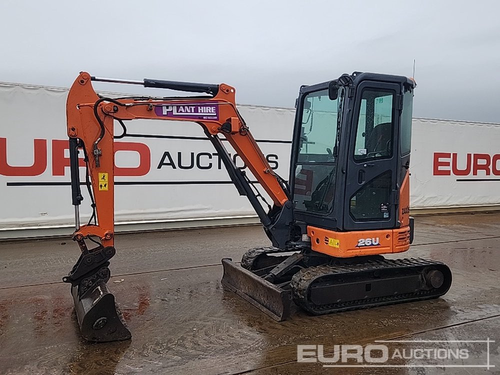 2018 Hitachi ZX26U-5A CR - Miniexcavadora: foto 1 2018 Hitachi ZX26U-5A CR - Miniexcavadora: foto 1