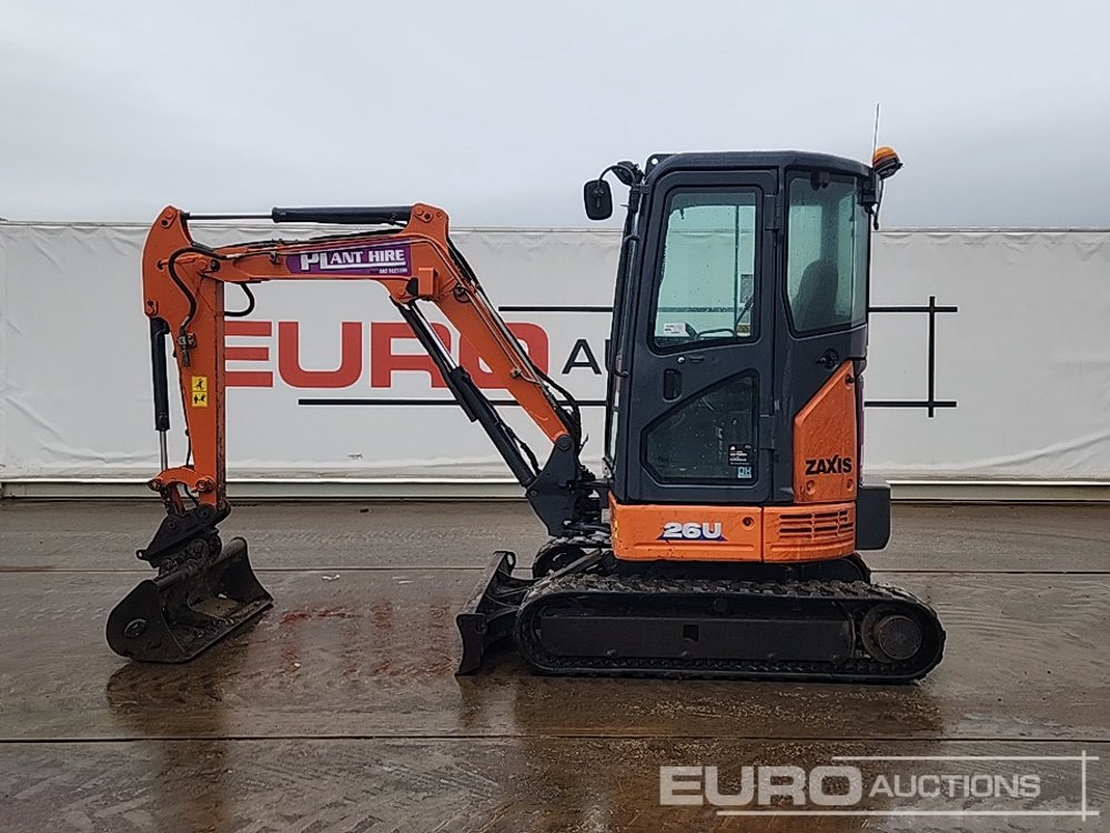 2018 Hitachi ZX26U-5A CR - Miniexcavadora: foto 2 2018 Hitachi ZX26U-5A CR - Miniexcavadora: foto 2