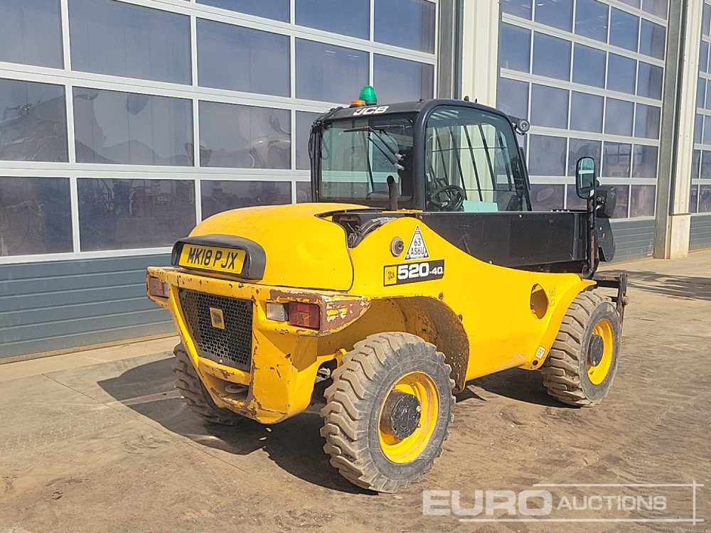 2018 JCB 520-40 - Manipulador telescópico: foto 5 2018 JCB 520-40 - Manipulador telescópico: foto 5