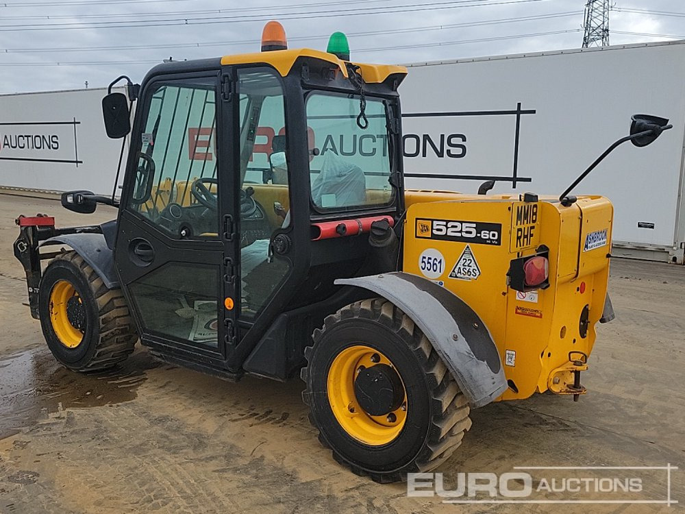 2018 JCB 525-60 Hi Viz - Manipulador telescópico: foto 3 2018 JCB 525-60 Hi Viz - Manipulador telescópico: foto 3
