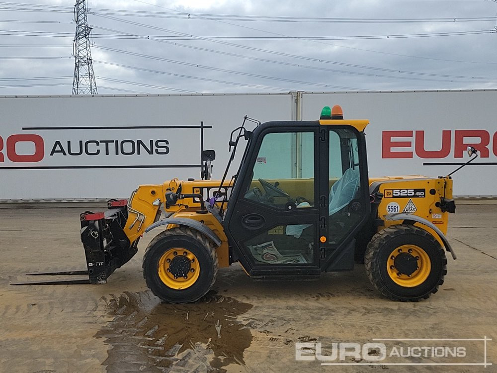 2018 JCB 525-60 Hi Viz - Manipulador telescópico: foto 2 2018 JCB 525-60 Hi Viz - Manipulador telescópico: foto 2