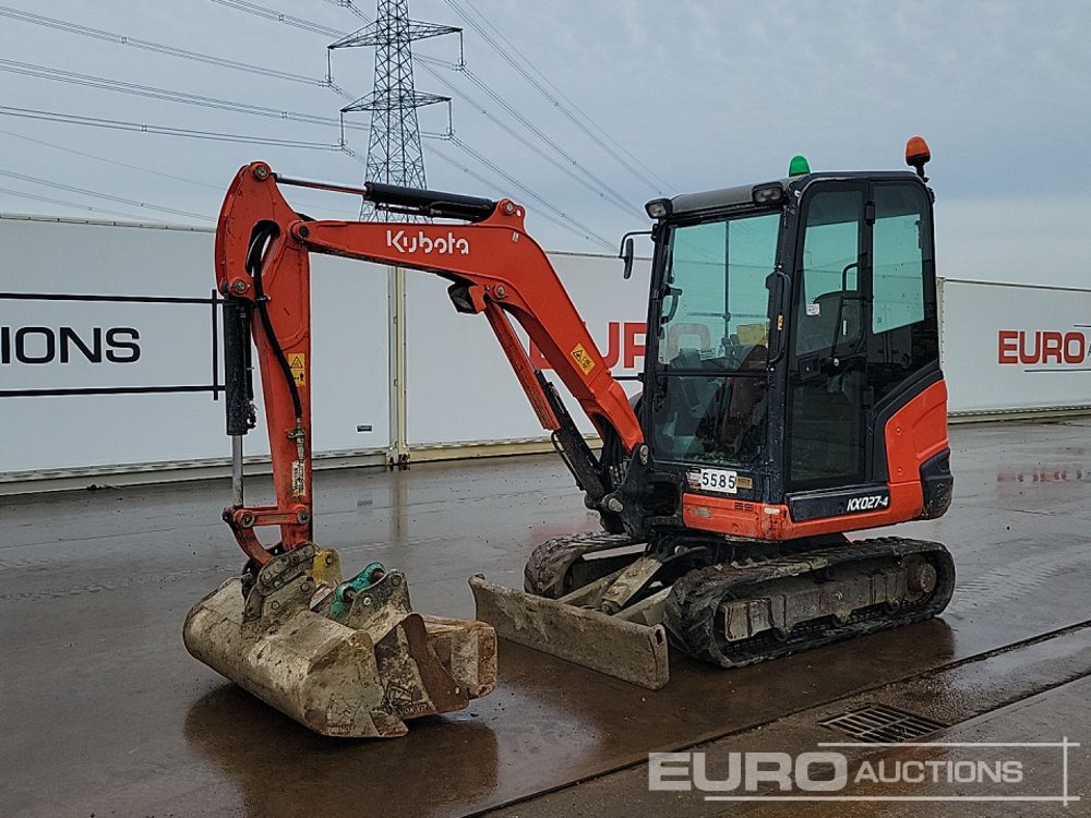 2018 Kubota KX027-4 - Miniexcavadora: foto 1 2018 Kubota KX027-4 - Miniexcavadora: foto 1