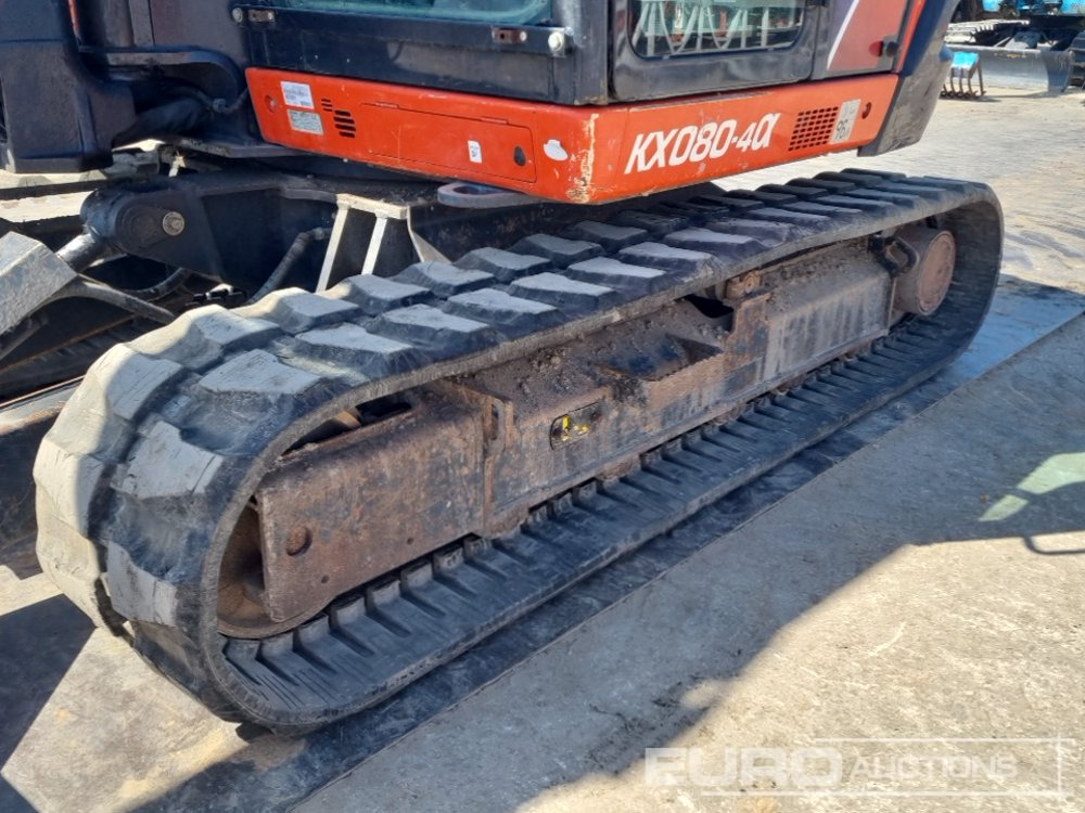 Miniexcavadora 2018 Kubota KX080-4A: foto 9