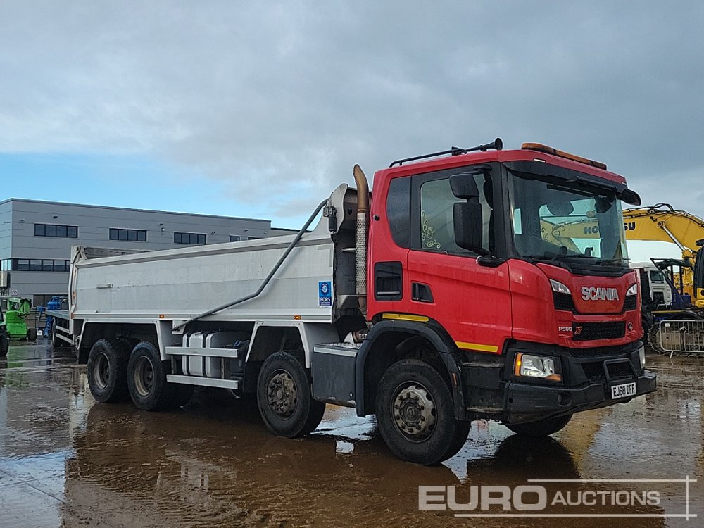 Camión volquete 2018 Scania P500XT: foto 7