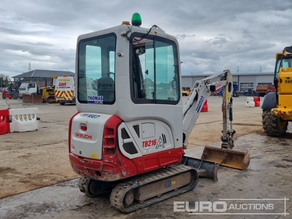 2018 Takeuchi TB216 - Miniexcavadora: foto 5 2018 Takeuchi TB216 - Miniexcavadora: foto 5