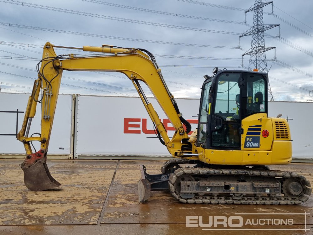 2019 Komatsu PC80MR-5E0 - Miniexcavadora: foto 2 2019 Komatsu PC80MR-5E0 - Miniexcavadora: foto 2