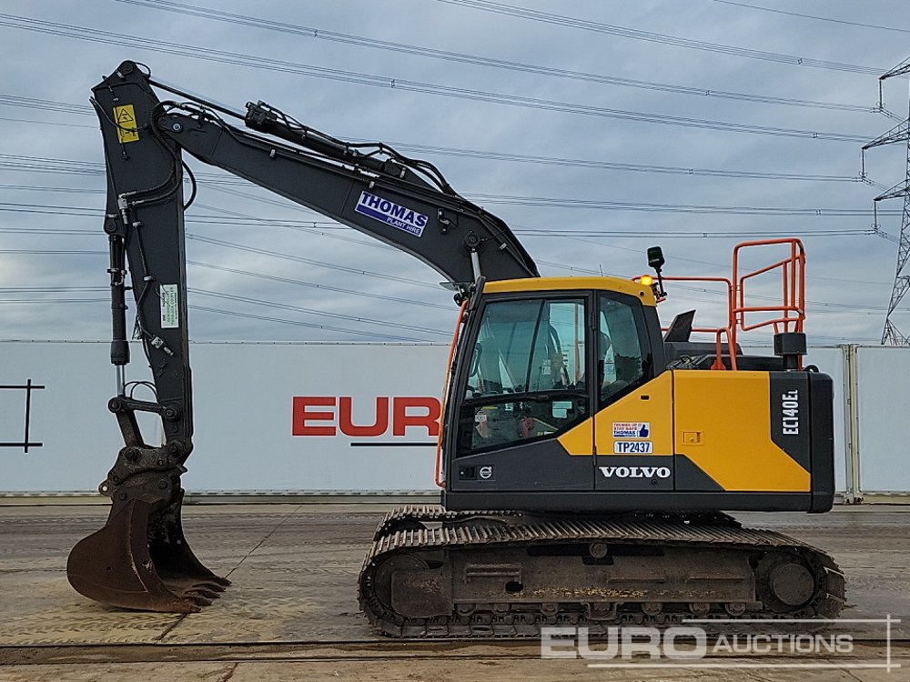 2019 Volvo EC140EL - Excavadora de cadenas: foto 2 2019 Volvo EC140EL - Excavadora de cadenas: foto 2