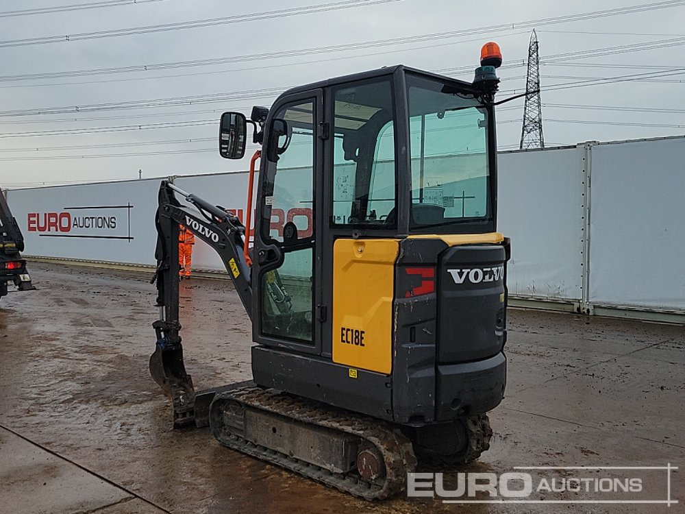 2019 Volvo EC18E - Miniexcavadora: foto 3 2019 Volvo EC18E - Miniexcavadora: foto 3