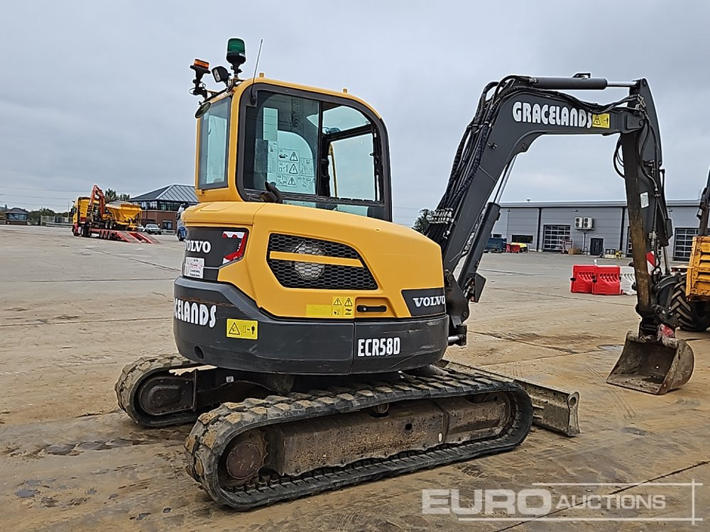 2019 Volvo ECR58D - Miniexcavadora: foto 5 2019 Volvo ECR58D - Miniexcavadora: foto 5