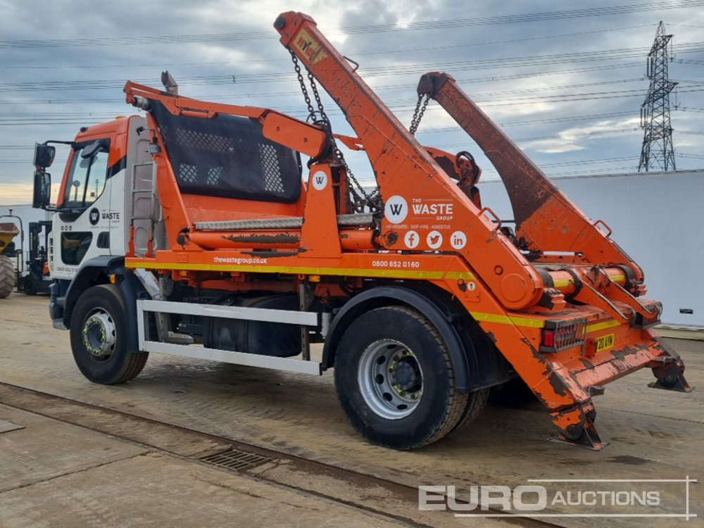 2020 DAF LF260 - Camión portacontenedor de cadenas: foto 3 2020 DAF LF260 - Camión portacontenedor de cadenas: foto 3