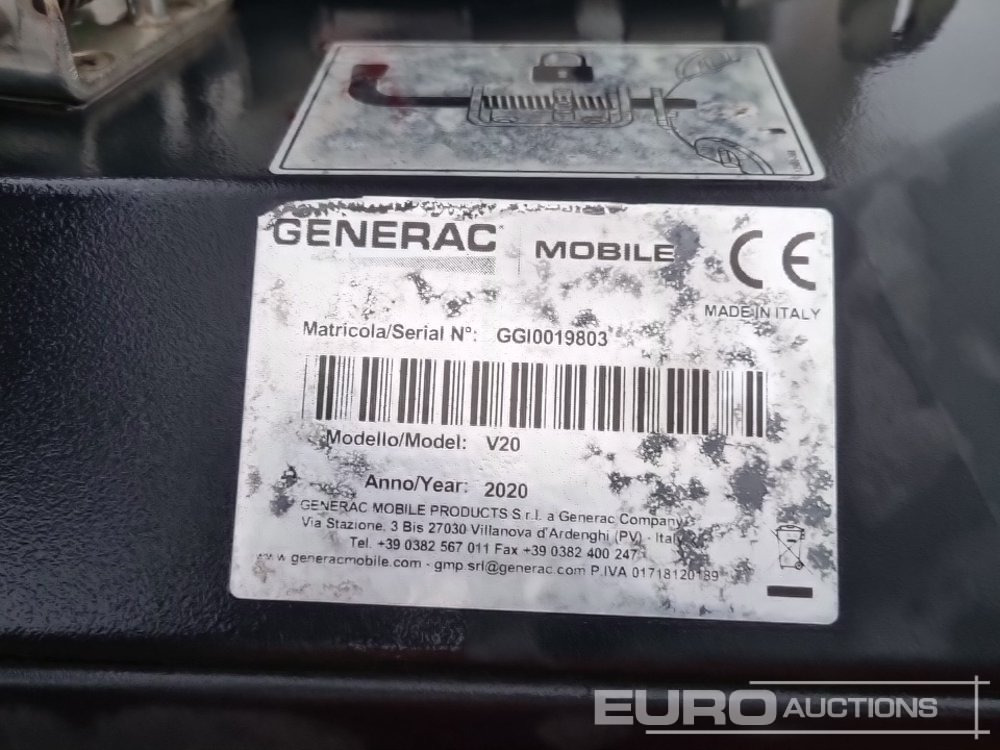 Torre de iluminación 2020 Generac V20: foto 35