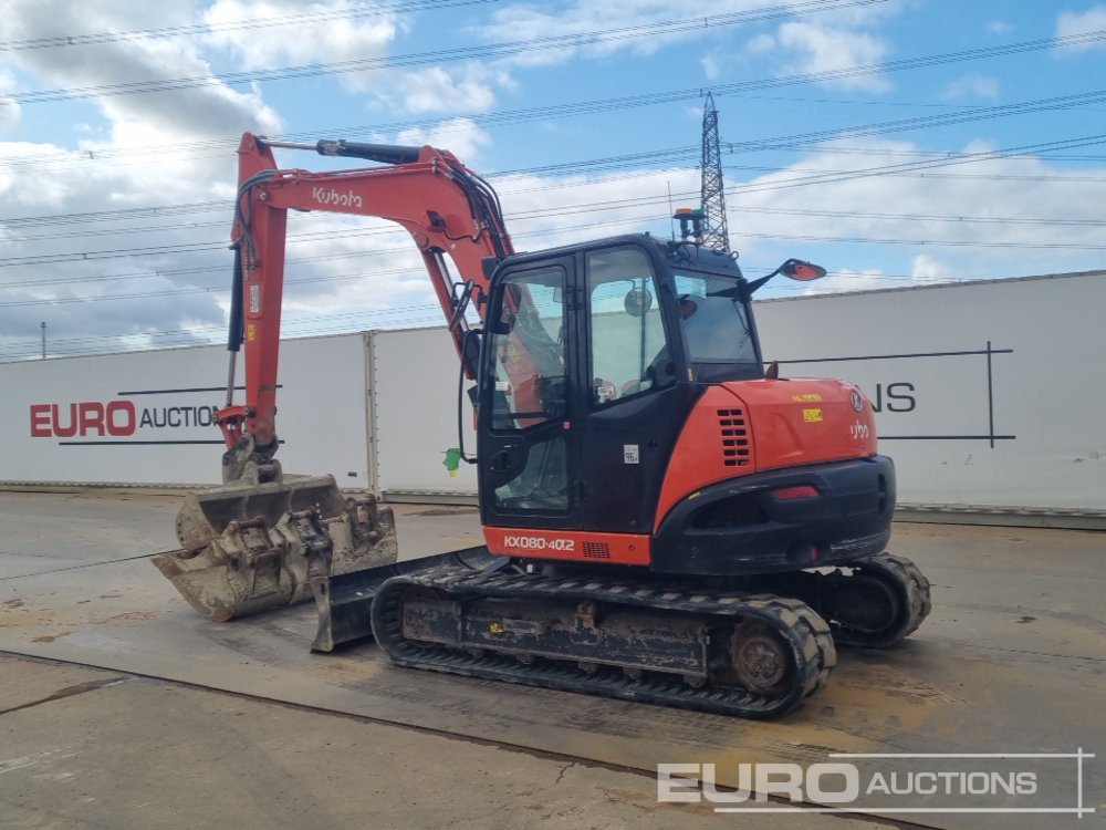2020 Kubota KX080-4A2 - Miniexcavadora: foto 3 2020 Kubota KX080-4A2 - Miniexcavadora: foto 3