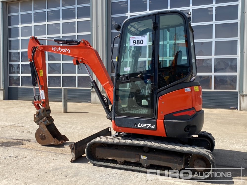 2020 Kubota U27-4 - Miniexcavadora: foto 3 2020 Kubota U27-4 - Miniexcavadora: foto 3