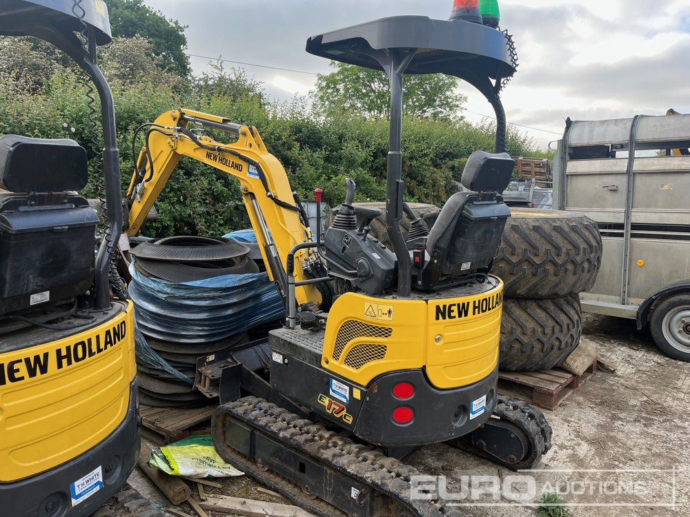 2021 New Holland E17C Rubber Tracks, QH, Blade, Offset, Piped - Miniexcavadora: foto 1 2021 New Holland E17C Rubber Tracks, QH, Blade, Offset, Piped - Miniexcavadora: foto 1