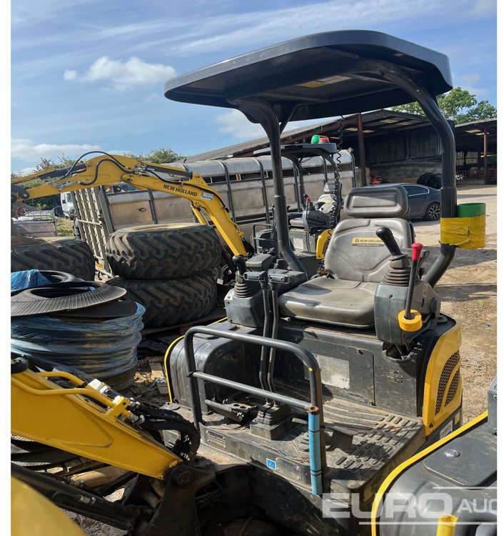 2021 New Holland E17C Rubber Tracks, QH, Blade, Offset, Piped - Miniexcavadora: foto 1 2021 New Holland E17C Rubber Tracks, QH, Blade, Offset, Piped - Miniexcavadora: foto 1