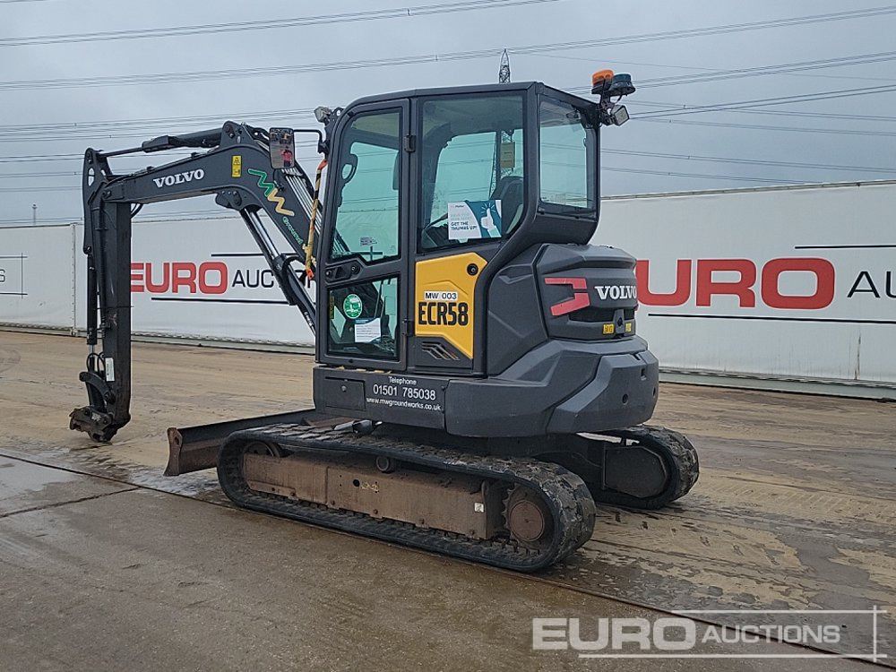 2021 Volvo ECR58F - Miniexcavadora: foto 3 2021 Volvo ECR58F - Miniexcavadora: foto 3