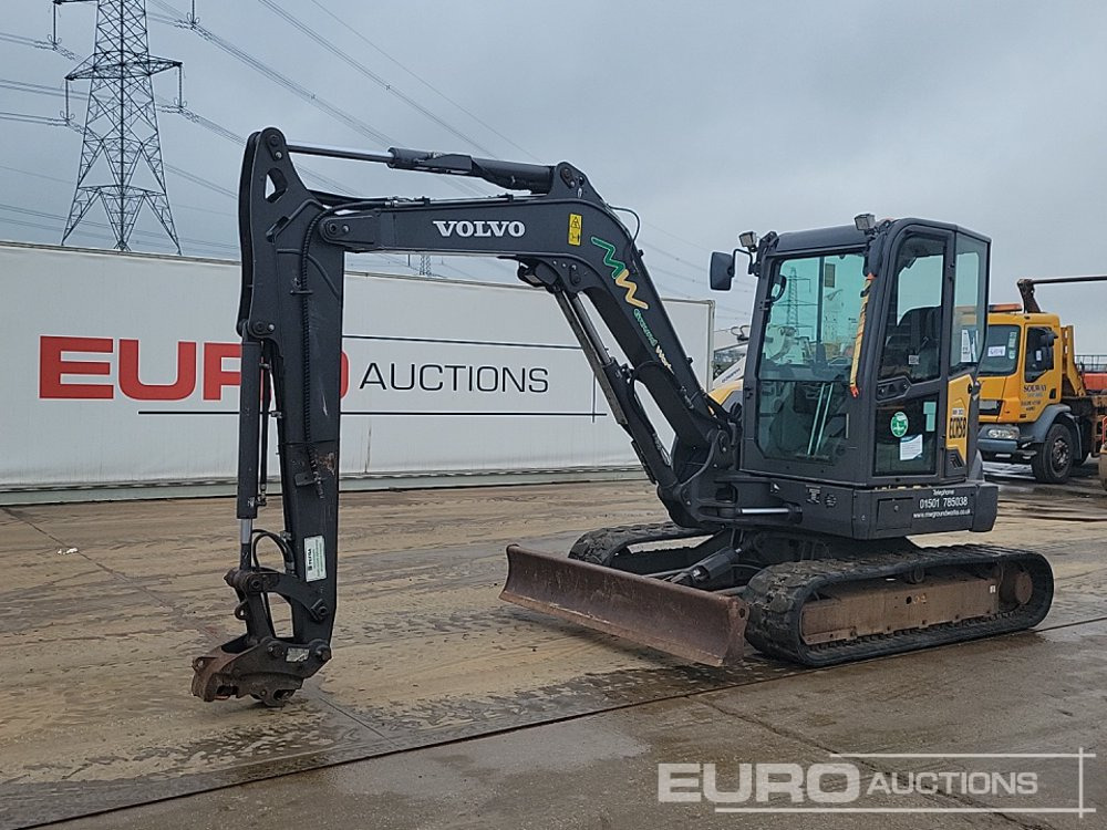 2021 Volvo ECR58F - Miniexcavadora: foto 1 2021 Volvo ECR58F - Miniexcavadora: foto 1