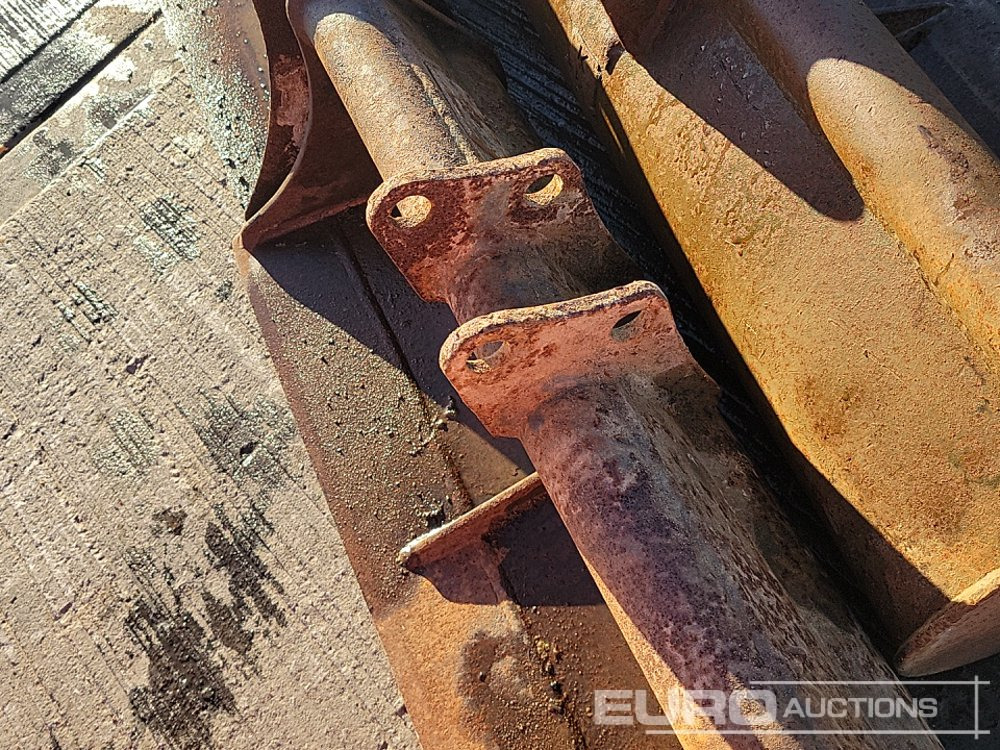 Cazo 36", 30", 30" Ditching, 12", 12", 10" Digging Bucket 25-35mm Pin to suit Mini Excavator: foto 24