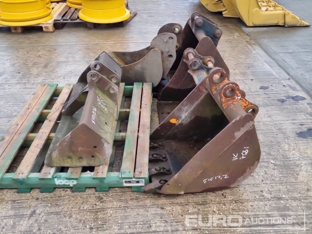 42" Ditching, 24", 24", 20", 12" Digging Bucket 35-40mm Pin to suit Mini Excavator - Cazo: foto 2 42" Ditching, 24", 24", 20", 12" Digging Bucket 35-40mm Pin to suit Mini Excavator - Cazo: foto 2