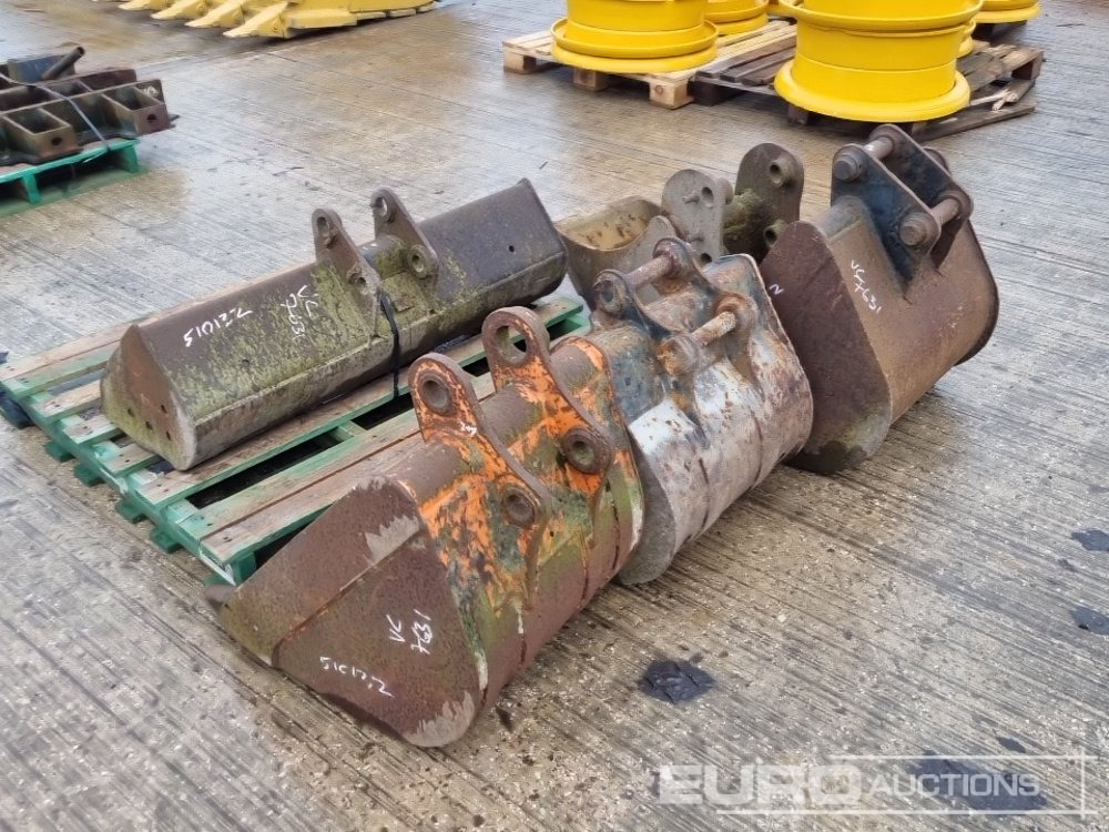 42" Ditching, 24", 24", 20", 12" Digging Bucket 35-40mm Pin to suit Mini Excavator - Cazo: foto 3 42" Ditching, 24", 24", 20", 12" Digging Bucket 35-40mm Pin to suit Mini Excavator - Cazo: foto 3