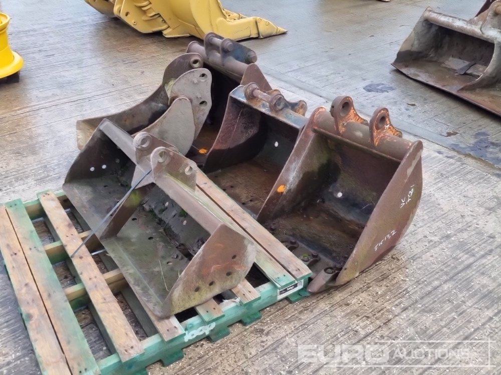 42" Ditching, 24", 24", 20", 12" Digging Bucket 35-40mm Pin to suit Mini Excavator - Cazo: foto 1 42" Ditching, 24", 24", 20", 12" Digging Bucket 35-40mm Pin to suit Mini Excavator - Cazo: foto 1