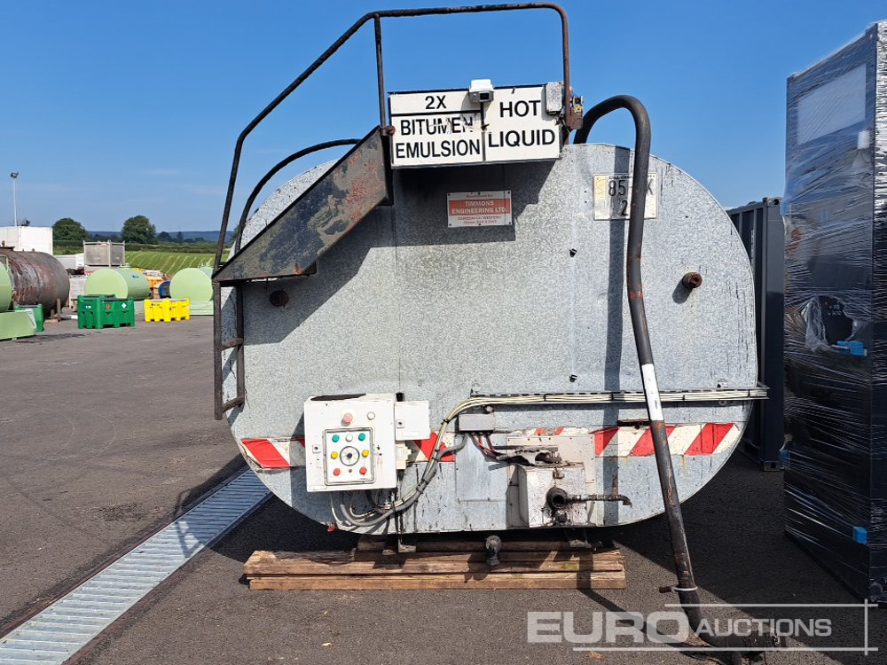 Bitumen Tank Body to suit Lorry - Cisterna de riego asfáltico: foto 3 Bitumen Tank Body to suit Lorry - Cisterna de riego asfáltico: foto 3