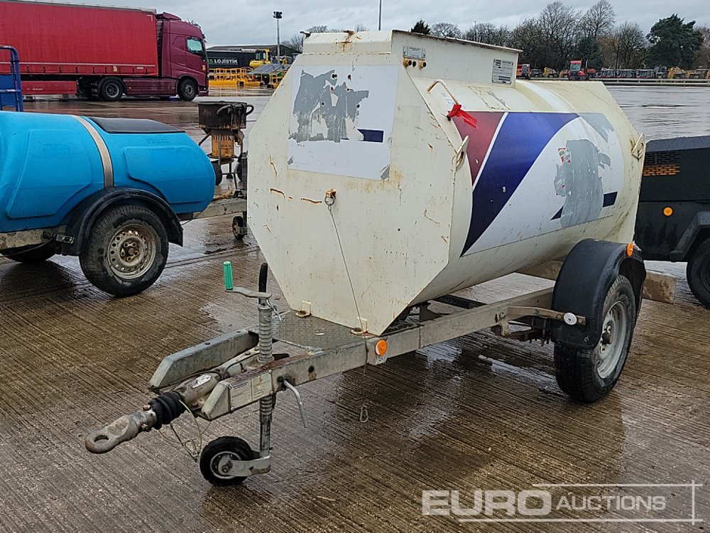 Bowser Supply 1000 Litre Single Axle Bunded Fuel Bowser - Tanque de almacenamiento: foto 1 Bowser Supply 1000 Litre Single Axle Bunded Fuel Bowser - Tanque de almacenamiento: foto 1