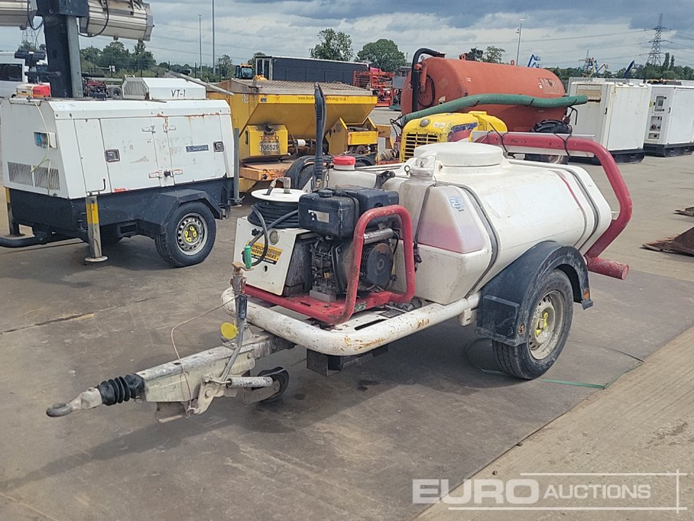 Brendon Bowsers Single Axle Plastic Water Bowser, Yanmar Pressure Washer - Hidrolimpiadora: foto 1 Brendon Bowsers Single Axle Plastic Water Bowser, Yanmar Pressure Washer - Hidrolimpiadora: foto 1
