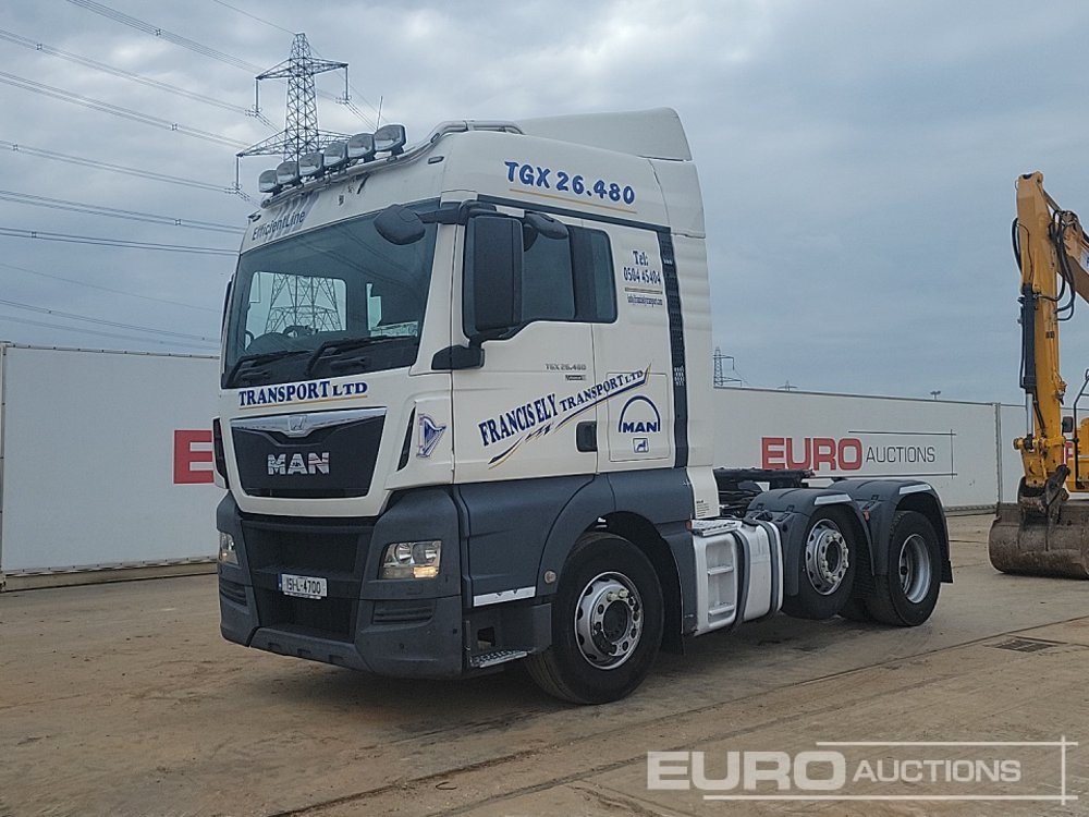 2015 MAN TGX26.480 - Cabeza tractora: foto 1 2015 MAN TGX26.480 - Cabeza tractora: foto 1