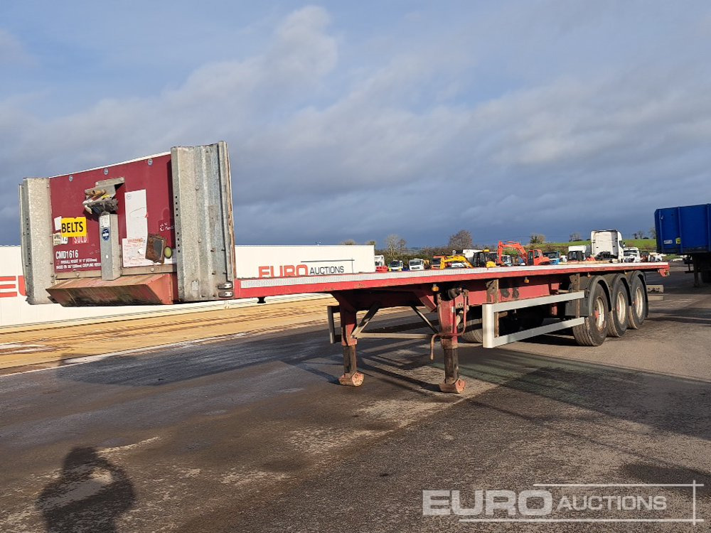 Cartwright 45' Tri Axle Flat Trailer, BPW Axles - Semirremolque plataforma/ Caja abierta: foto 1 Cartwright 45' Tri Axle Flat Trailer, BPW Axles - Semirremolque plataforma/ Caja abierta: foto 1