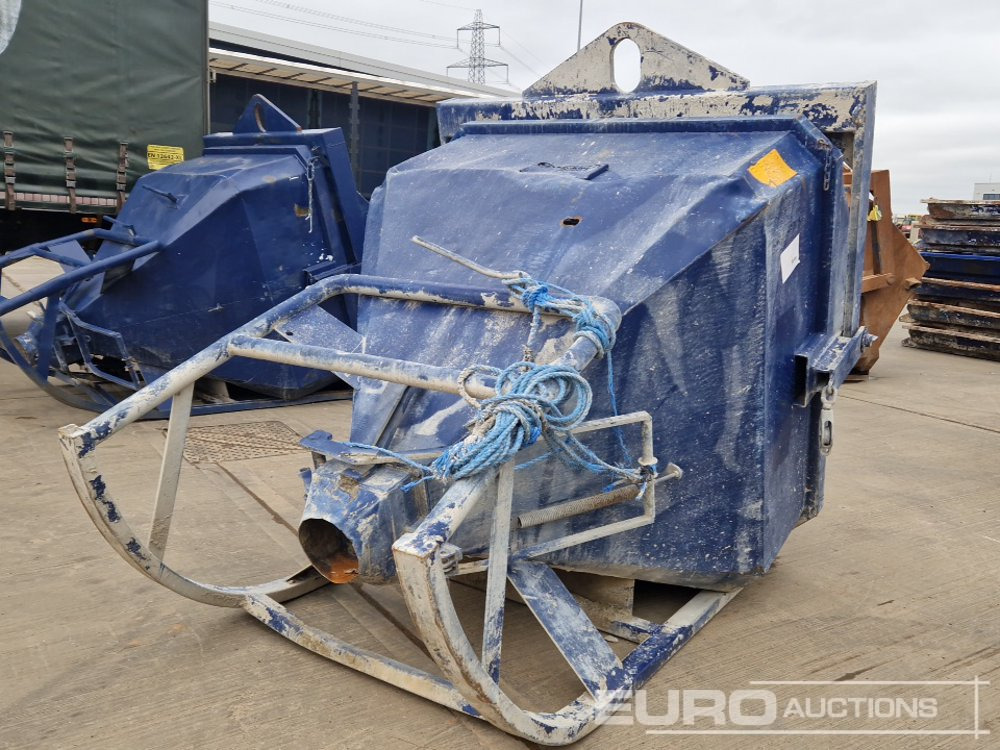 Conquip Concrete Pouring Skip to suit Crane - Contenedor basculante: foto 5 Conquip Concrete Pouring Skip to suit Crane - Contenedor basculante: foto 5