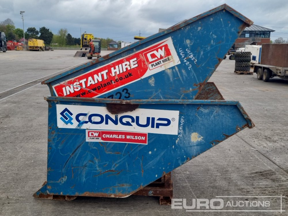 Conquip Tipping Skip to suit Forklift (2 of) - Contenedor basculante: foto 2 Conquip Tipping Skip to suit Forklift (2 of) - Contenedor basculante: foto 2