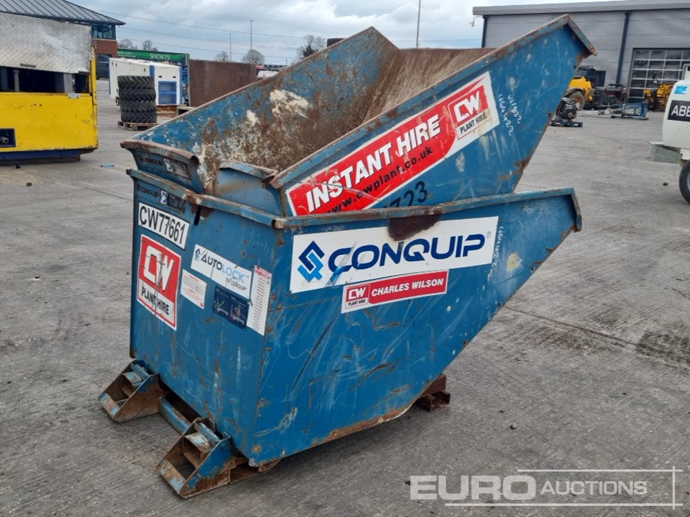 Conquip Tipping Skip to suit Forklift (2 of) - Contenedor basculante: foto 1 Conquip Tipping Skip to suit Forklift (2 of) - Contenedor basculante: foto 1