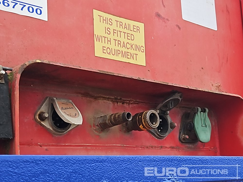 Semirremolque plataforma/ Caja abierta Dennison Trailers Tri Axle Extendable Flat Bed Trailer: foto 25