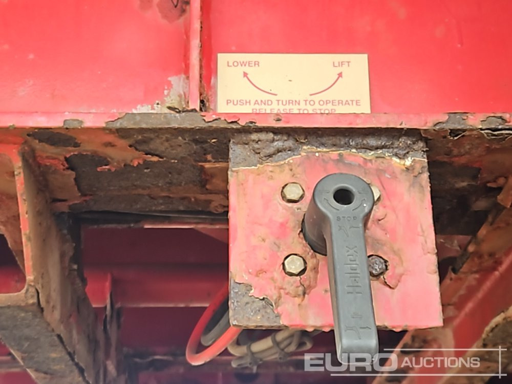 Semirremolque plataforma/ Caja abierta Dennison Trailers Tri Axle Extendable Flat Bed Trailer: foto 20