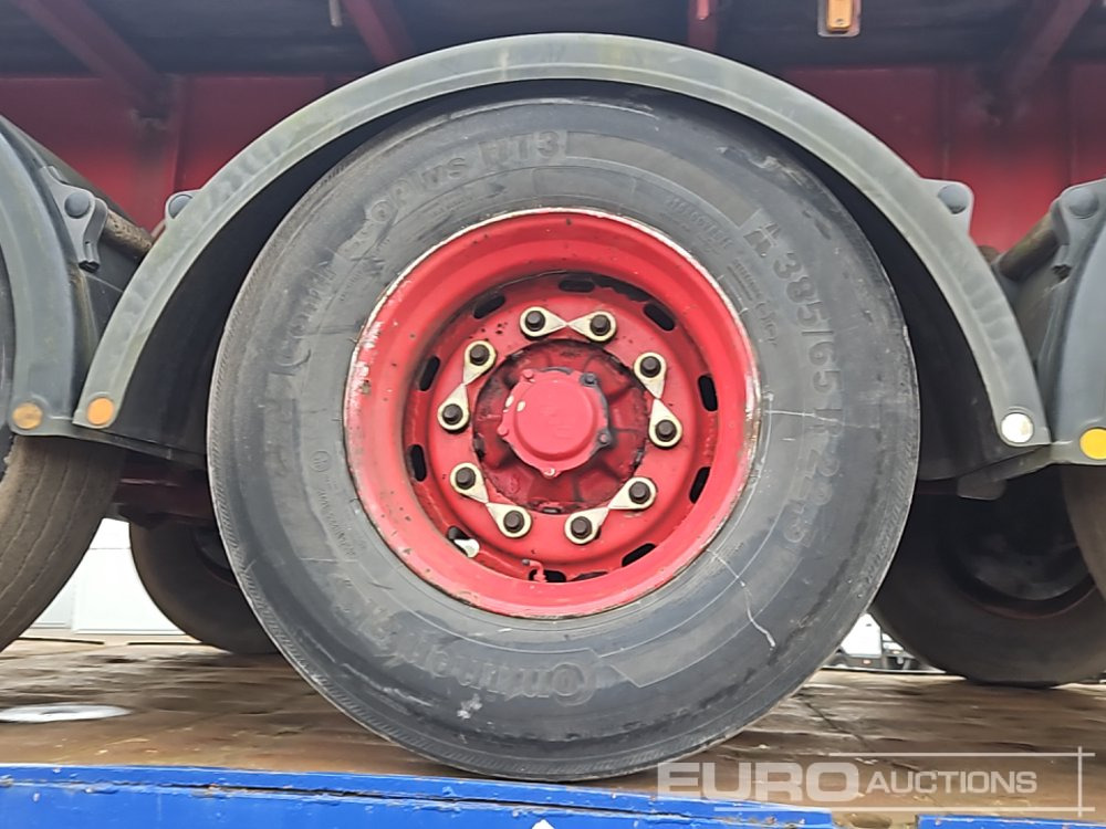 Semirremolque plataforma/ Caja abierta Dennison Trailers Tri Axle Extendable Flat Bed Trailer: foto 14