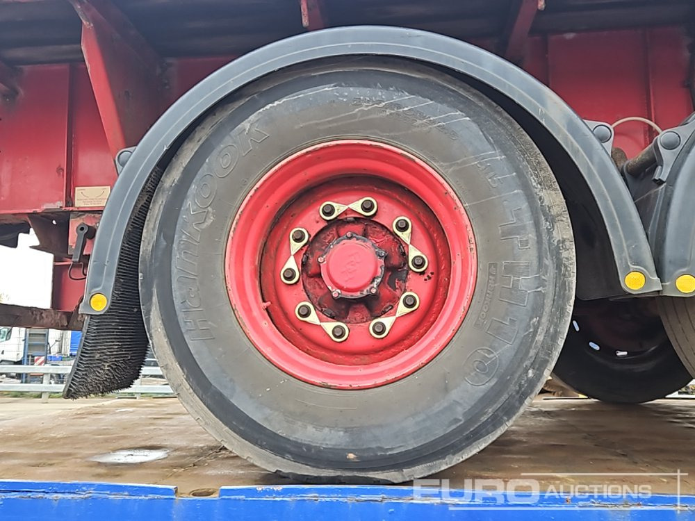 Semirremolque plataforma/ Caja abierta Dennison Trailers Tri Axle Extendable Flat Bed Trailer: foto 12