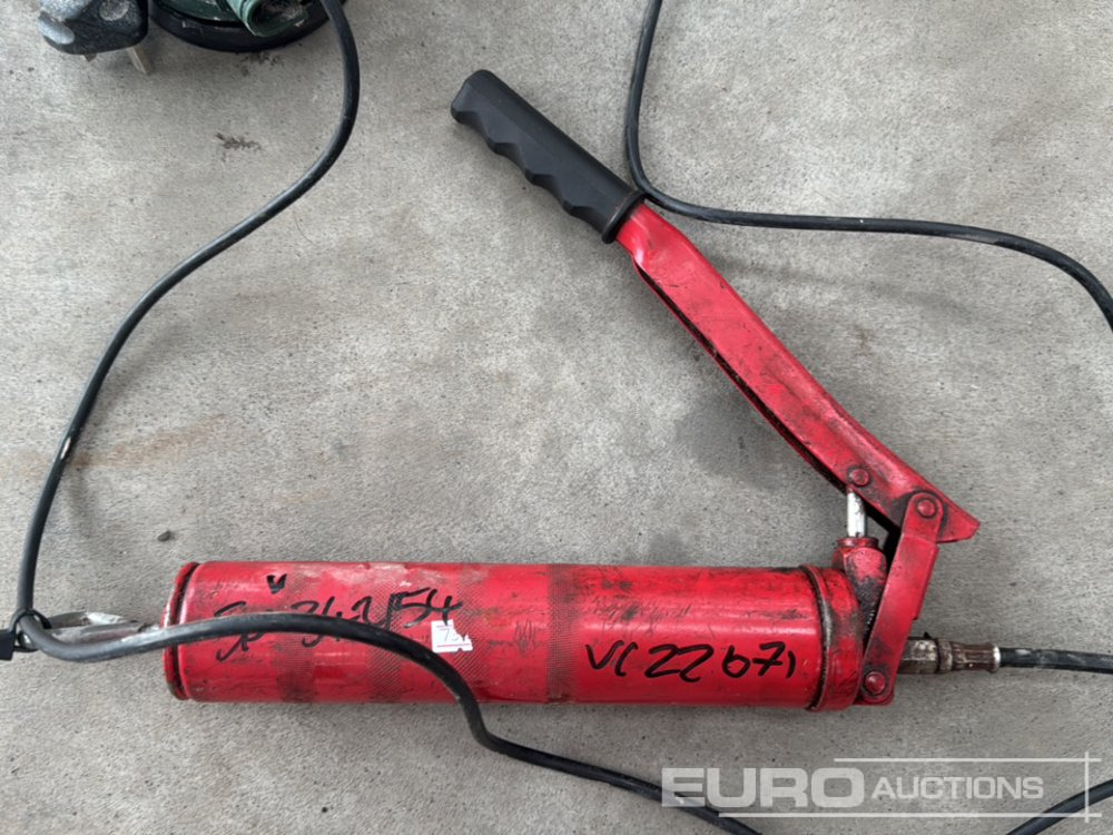 Grease Gun, Bosch PEX220A 240 Volt Palm Sander - Equipo de construcción: foto 2 Grease Gun, Bosch PEX220A 240 Volt Palm Sander - Equipo de construcción: foto 2
