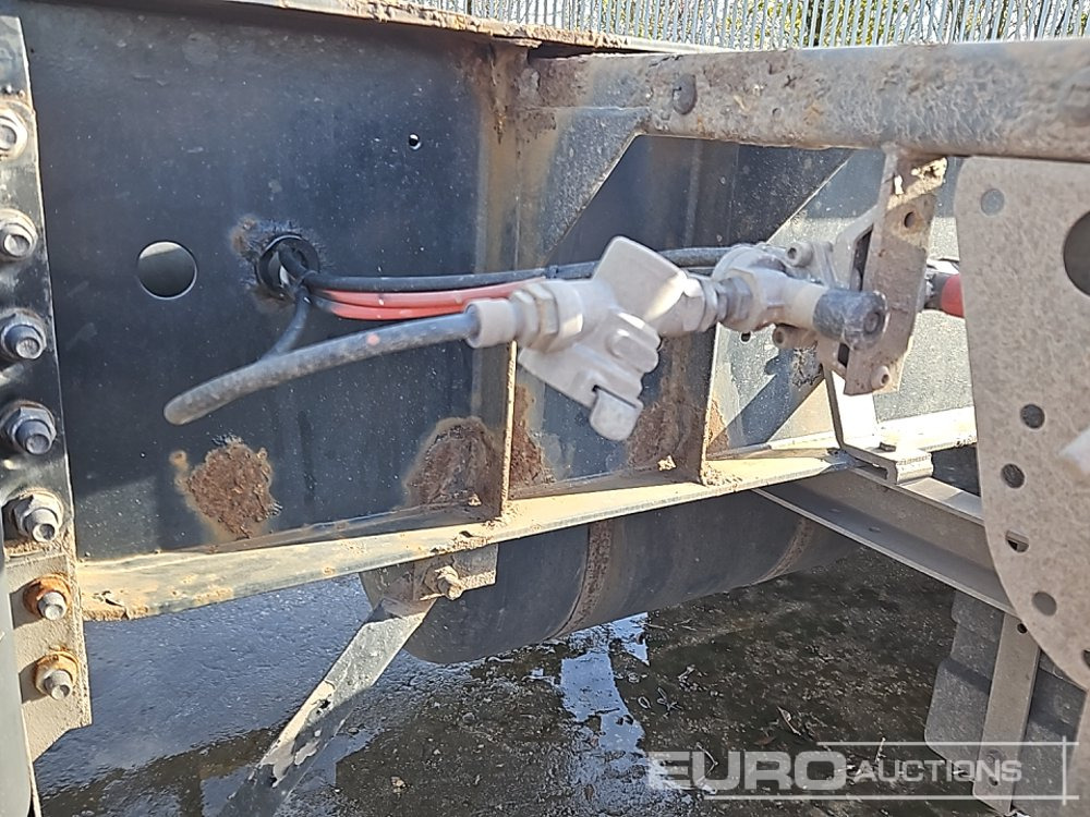 Semirremolque plataforma/ Caja abierta Groenewegen Tri Axle Skeleton Trailer, Twist & Lock: foto 20