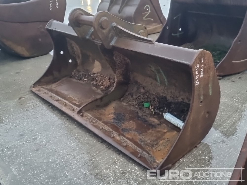 Hill 82" Ditching Bucket 80mm Pin to suit 20 Ton Excavator - Cazo: foto 1 Hill 82" Ditching Bucket 80mm Pin to suit 20 Ton Excavator - Cazo: foto 1