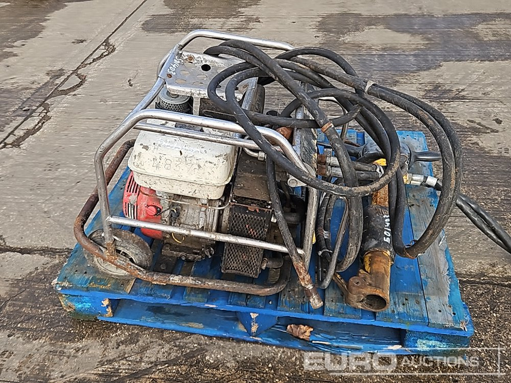 Construcción de carreteras JCB Hydraulic Powerpack, Hoses & Hand Held Breaker: foto 6