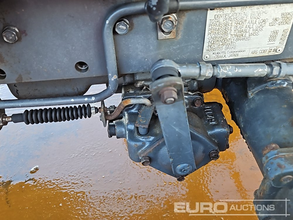 Mini tractor Kubota G2100: foto 19