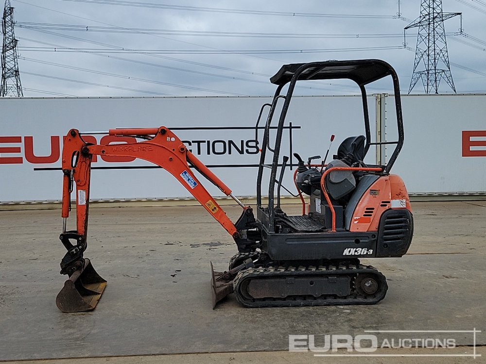 Kubota KX36-3 - Miniexcavadora: foto 2 Kubota KX36-3 - Miniexcavadora: foto 2