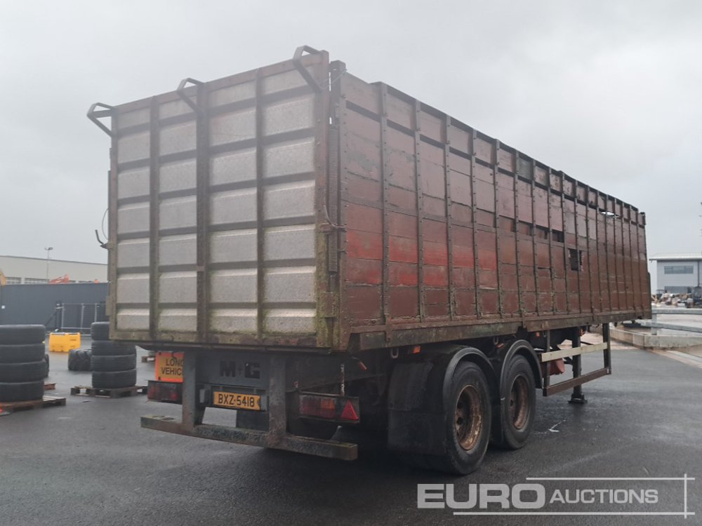 M&G 33" Twin Axle Flat Trailer, Demountable Livestock Body - Semirremolque transporte de ganado: foto 5 M&G 33" Twin Axle Flat Trailer, Demountable Livestock Body - Semirremolque transporte de ganado: foto 5